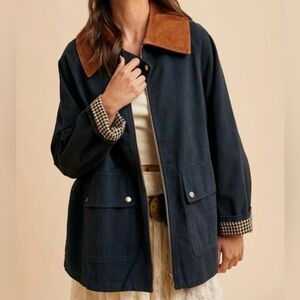 Elegant Navy Blue Women's Skirt